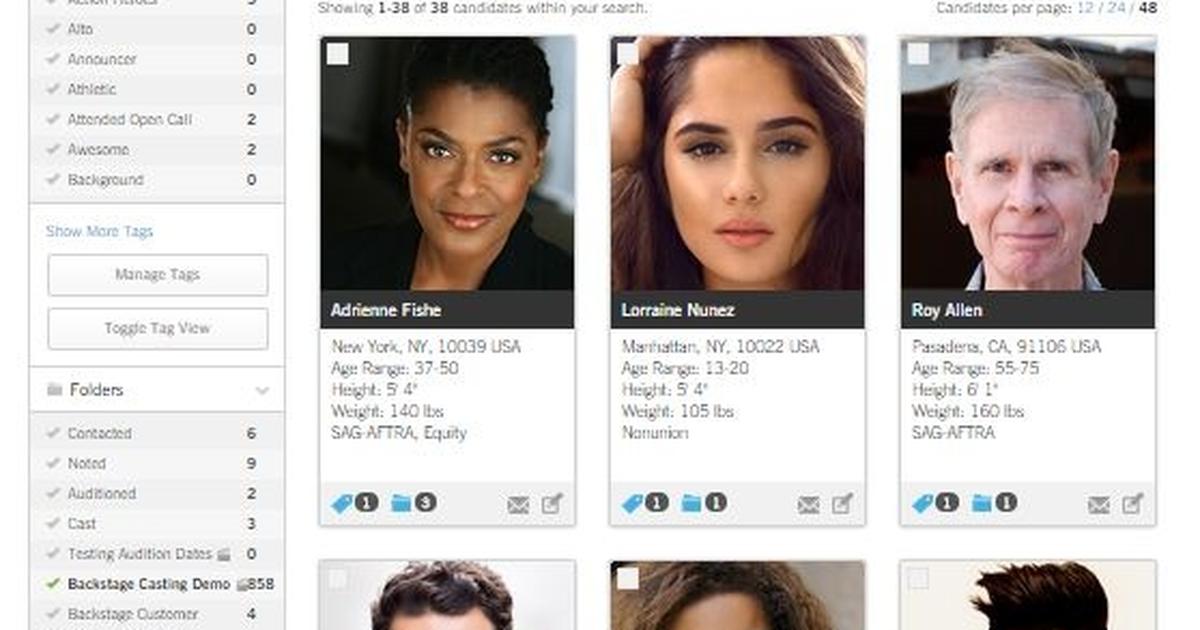 Backstage Launches New Talent Database