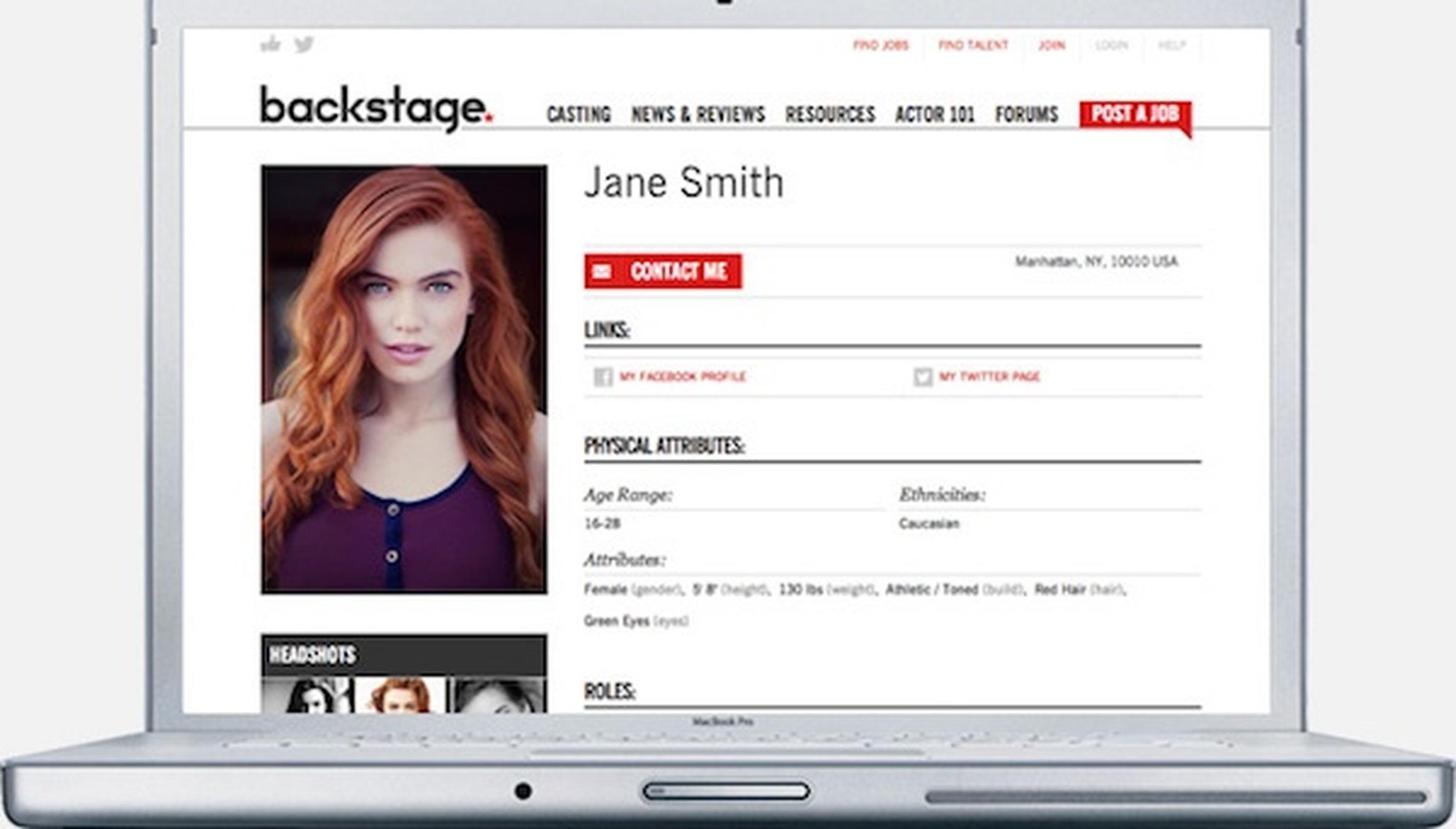 6 Tips to Get the Most From Your Backstage Profile