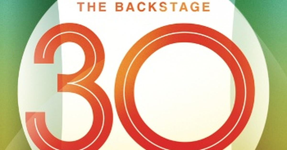 The Third Annual Backstage 30