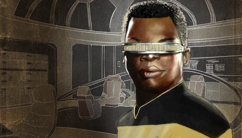 A Blindfolded LeVar Burton Delivered on Star Trek The Next