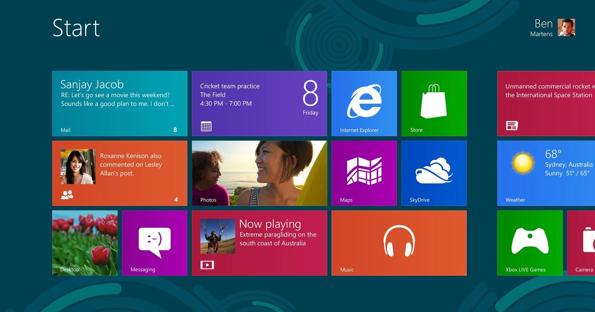 Windows 8 touch что это