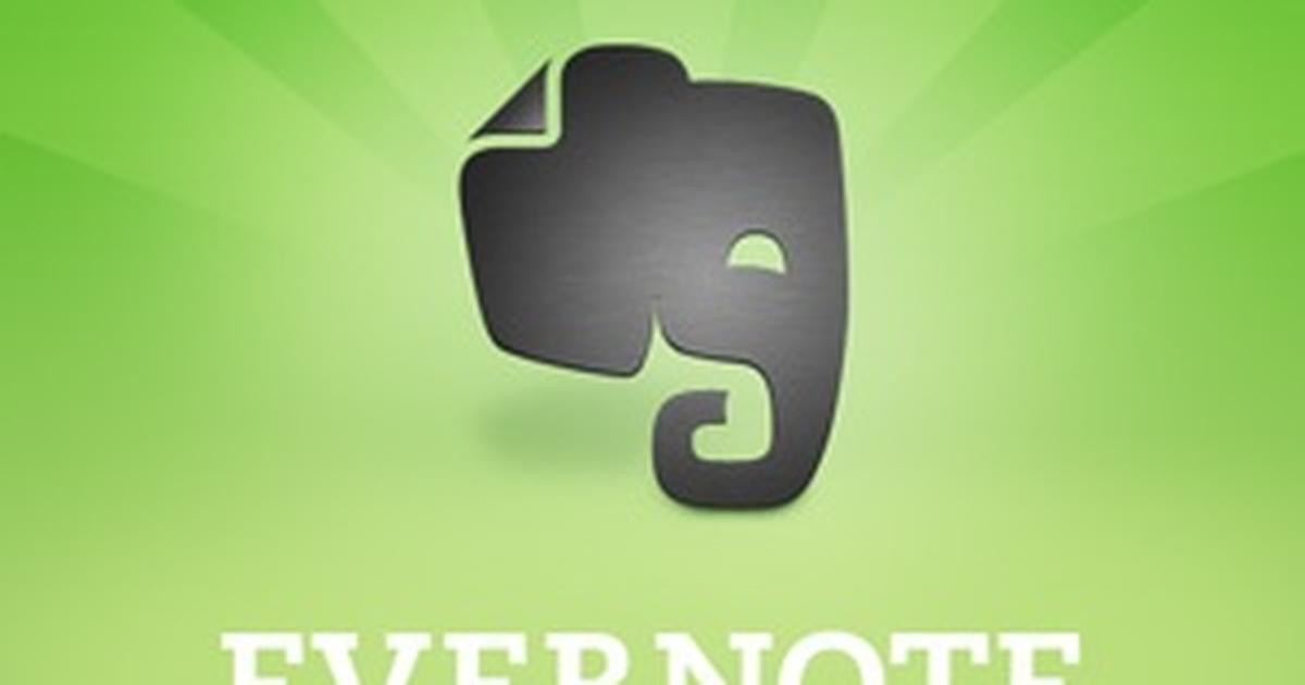 evernote app for laptop