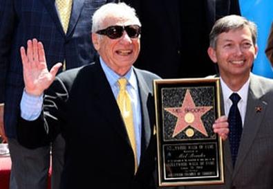 Mel Brooks Gets Star on Hollywood Walk of Fame