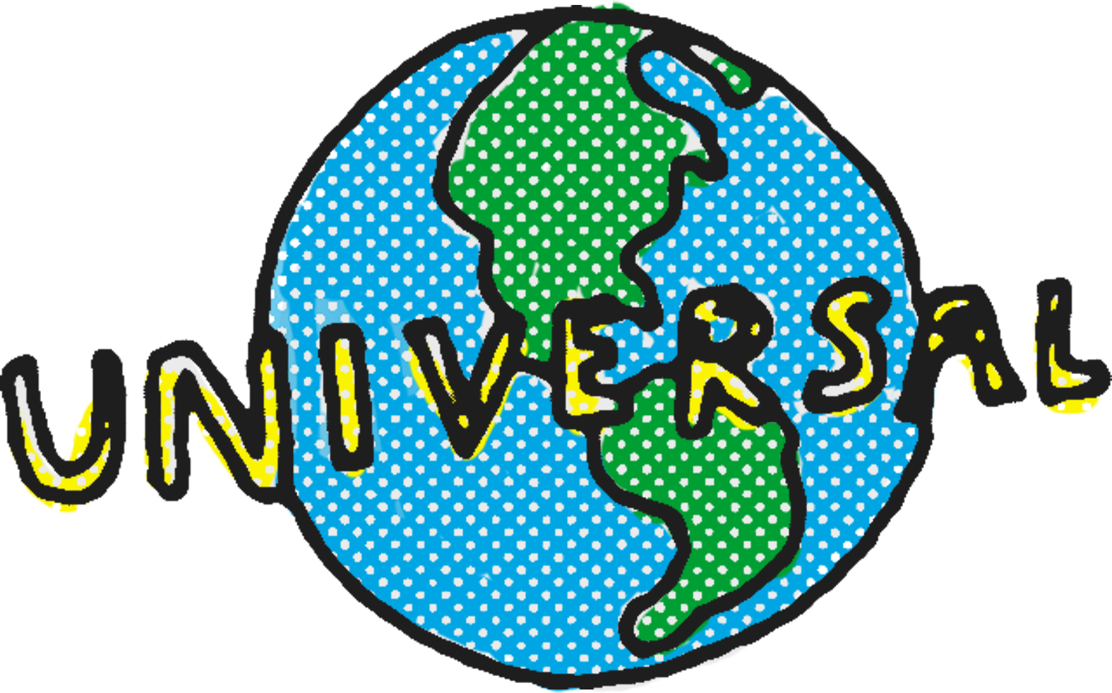 Drawing of Universal Studios logo