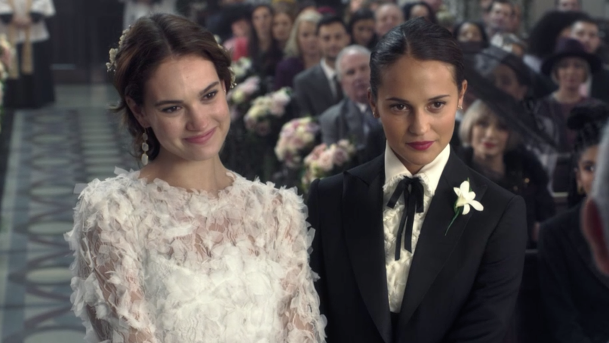 Alicia Vikander And Lily James Get Married On Bbc More Uk News