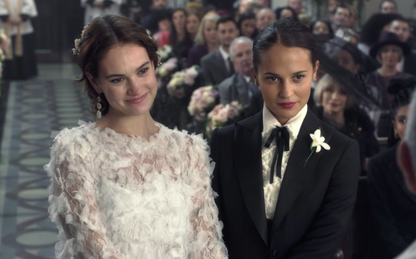 Alicia Vikander and Lily James Get Married on BBC + More UK News