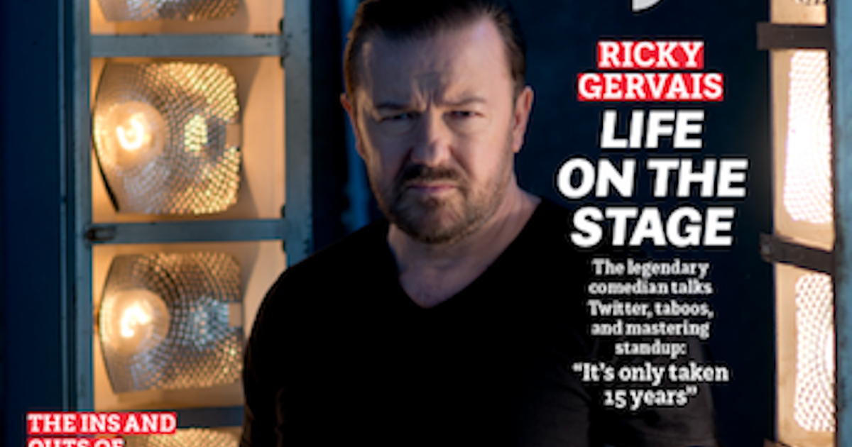 How Ricky Gervais’ Failed Dream Led to a Mega Successful Comedy Career