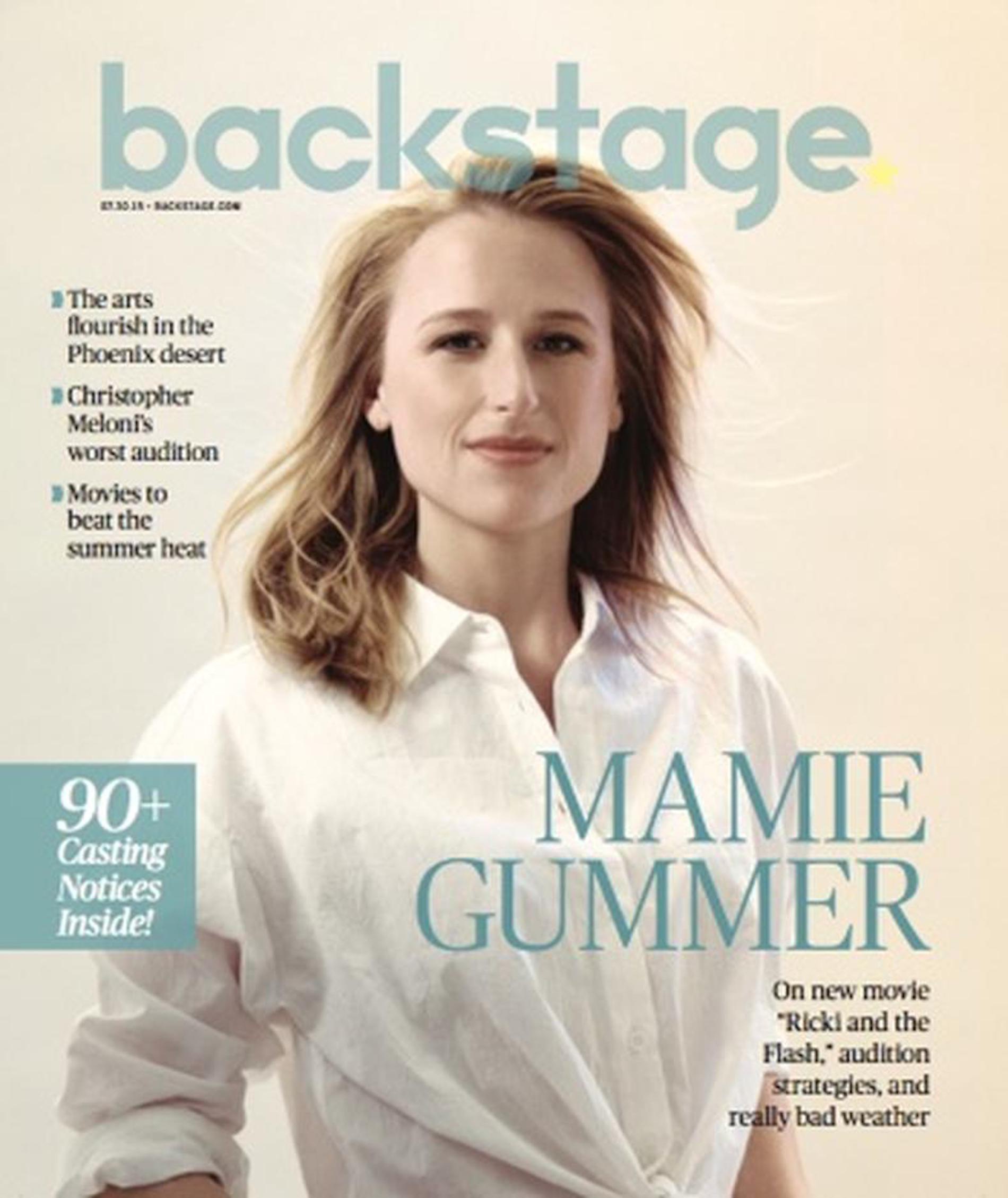 Mamie Gummer Split Mamie Gummer's 1 Survival Tip For Auditions