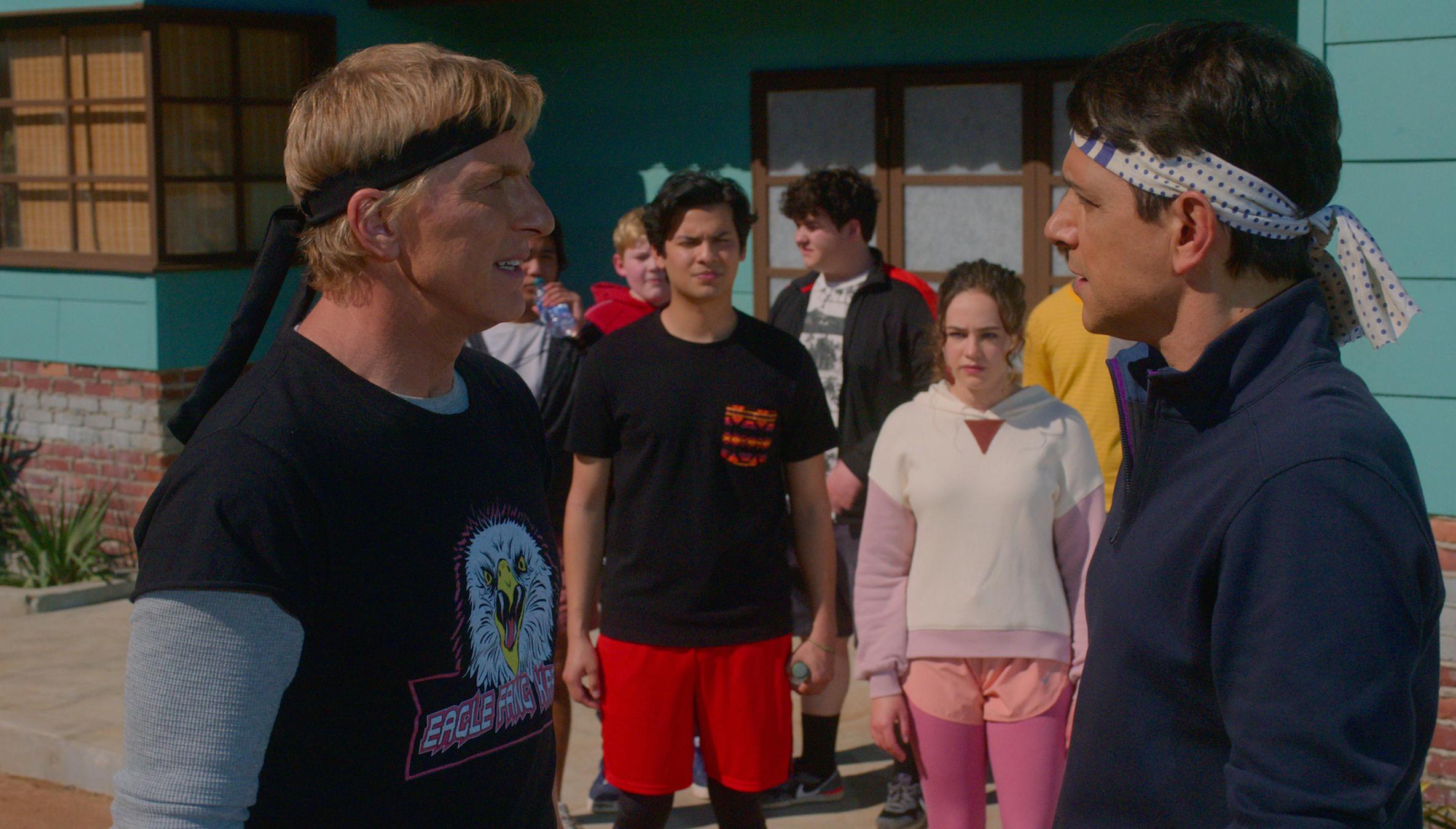 Young Stars of 'Cobra Kai' Discuss Celebrity Fans