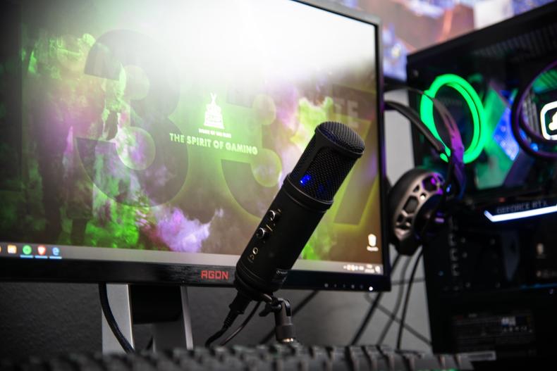 Microphone and streaming setup