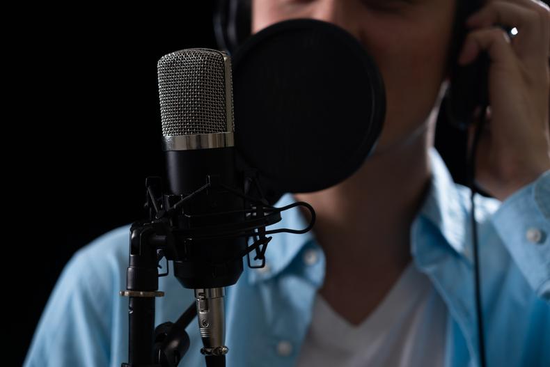 Voice acting recording