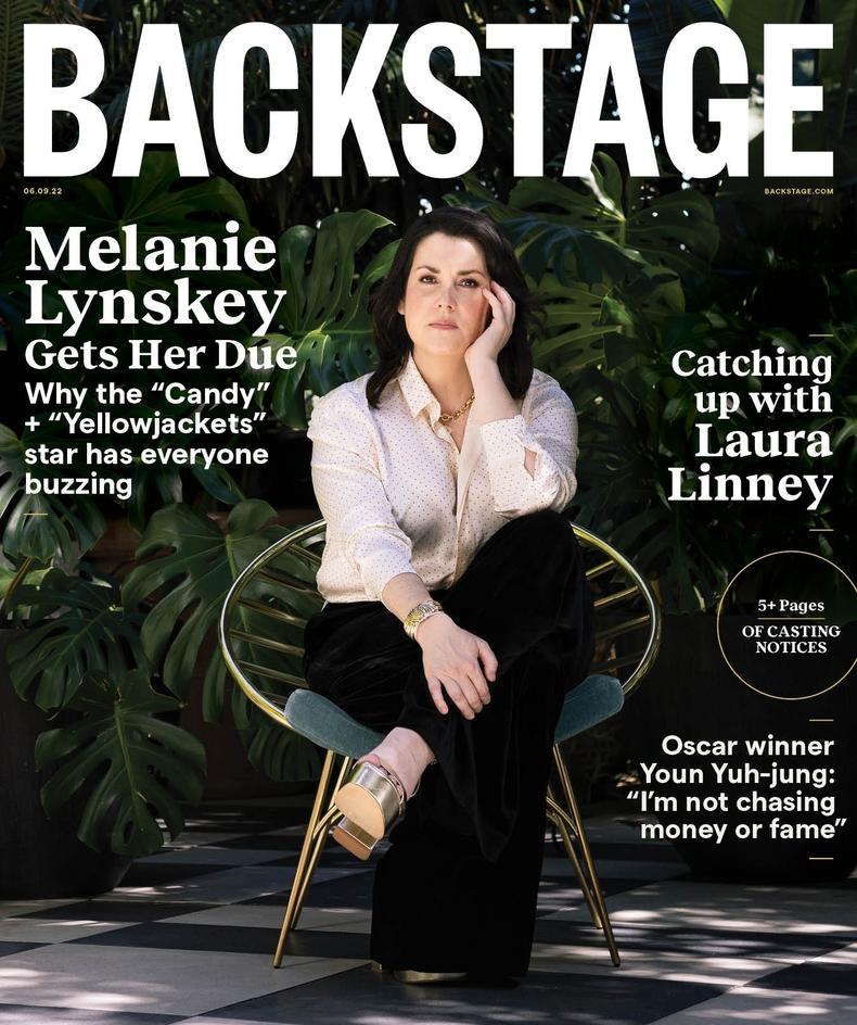 Melanie Lynskey Backstage cover