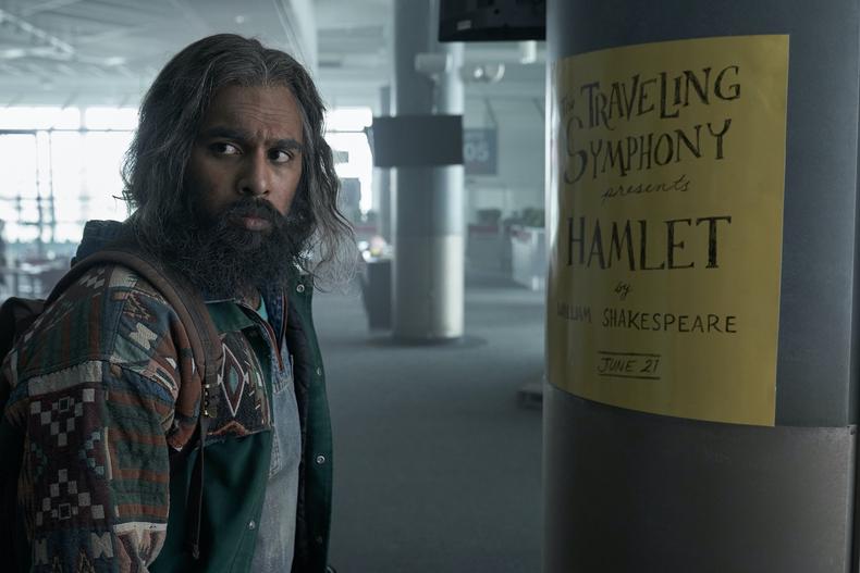 Himesh Patel on Station Eleven CRED Ian Watson/HBO Max