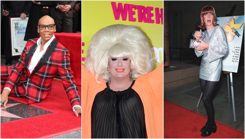 RuPaul, Lady Bunny, and Miss Coco Peru