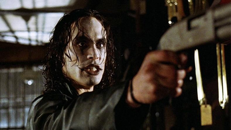Brandon Lee in 'The Crow'