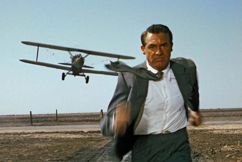Scene from 'North by Northwest'