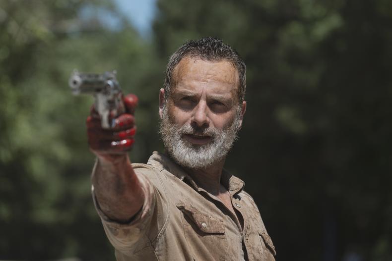 Andrew Lincoln as Rick Grimes in 'The Walking Dead' 