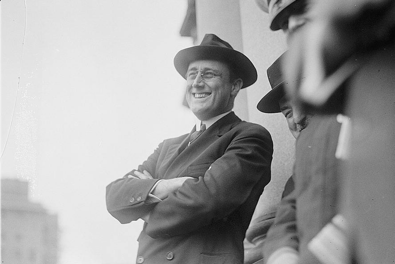 Franklin D. Roosevelt, Courtesy Library of Congress