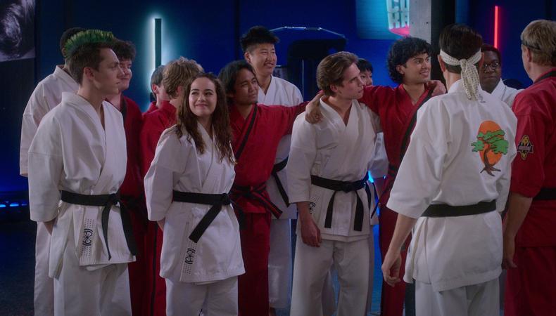 Young Stars of 'Cobra Kai' Discuss Celebrity Fans