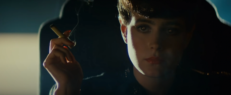 Chiaroscuro lighting in 'Blade Runner'