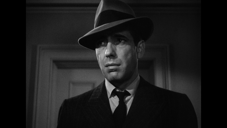 Chiaroscuro lighting in 'The Maltese Falcon'