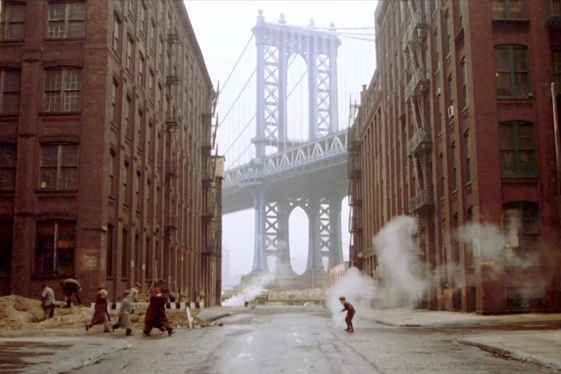Establishing shot from 'Once Upon a Time in America'