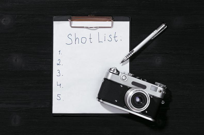 shot list