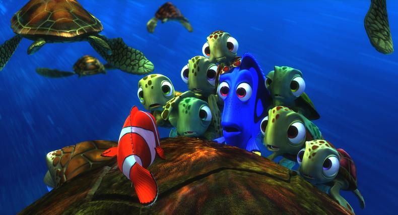 Scene from 'Finding Nemo'