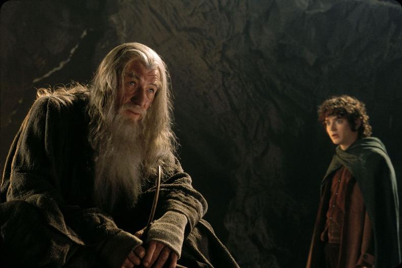 Scene from 'The Lord of the Rings: The Fellowship of the Ring'