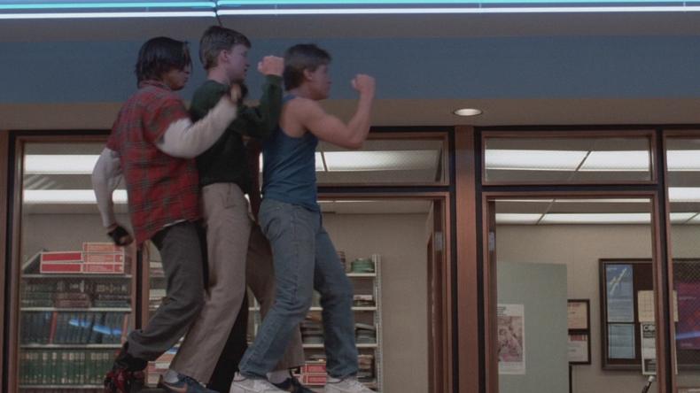 The Breakfast Club montage