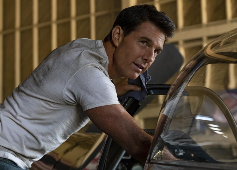 Tom Cruise in “Top Gun: Maverick”
