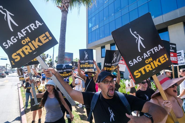 SAG strike