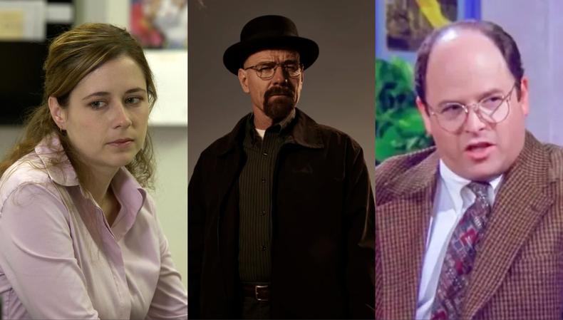 Pam Beesly, Walter White, George Costanza