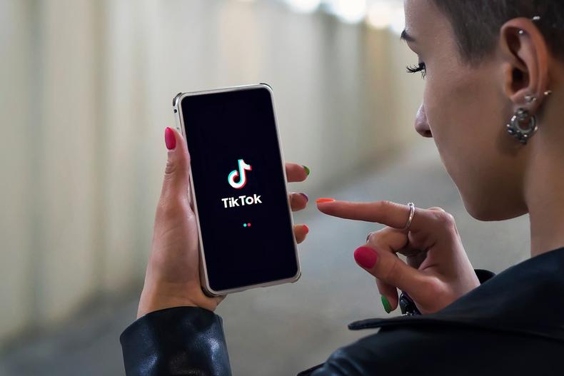 TikTok user