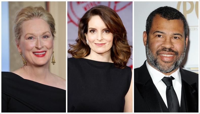 Meryl Streep, Tina Fey, Jordan Peele