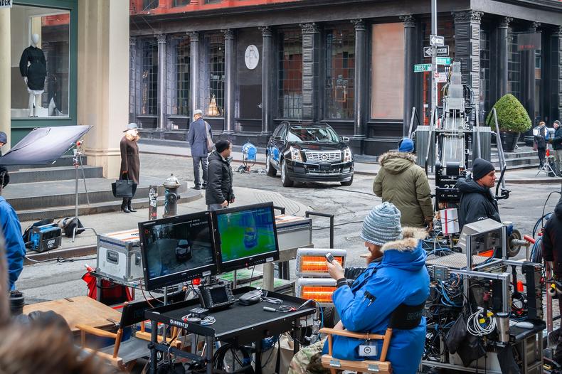 NYC Film Set