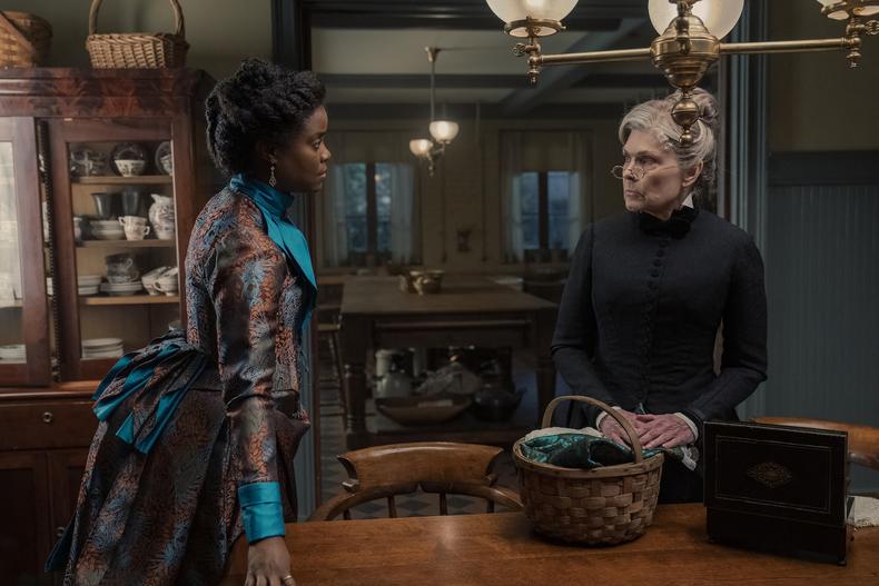 Denee Benton and Debra Monk