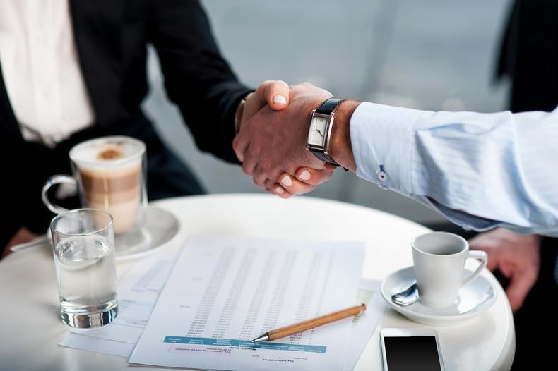 Meeting with client