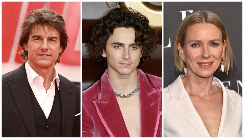 Tom Cruise, Timotheé Chalamet, Naomi Watts