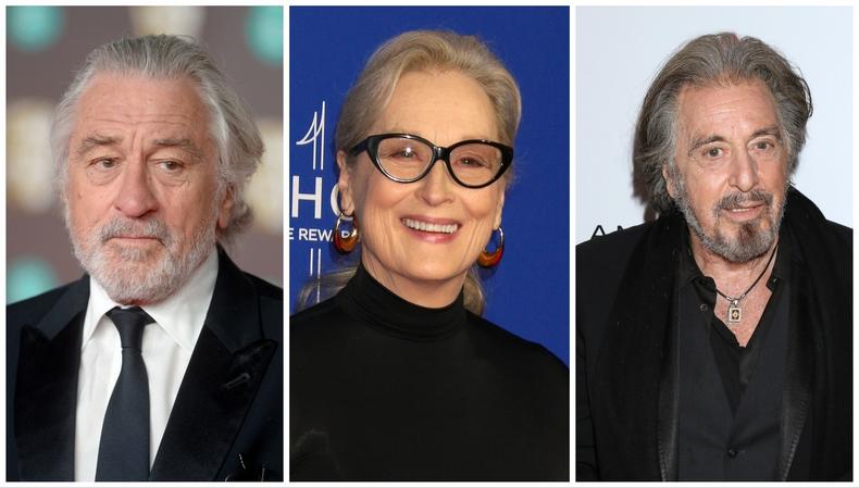 Robert De Niro, Meryl Steep, Al Pacino