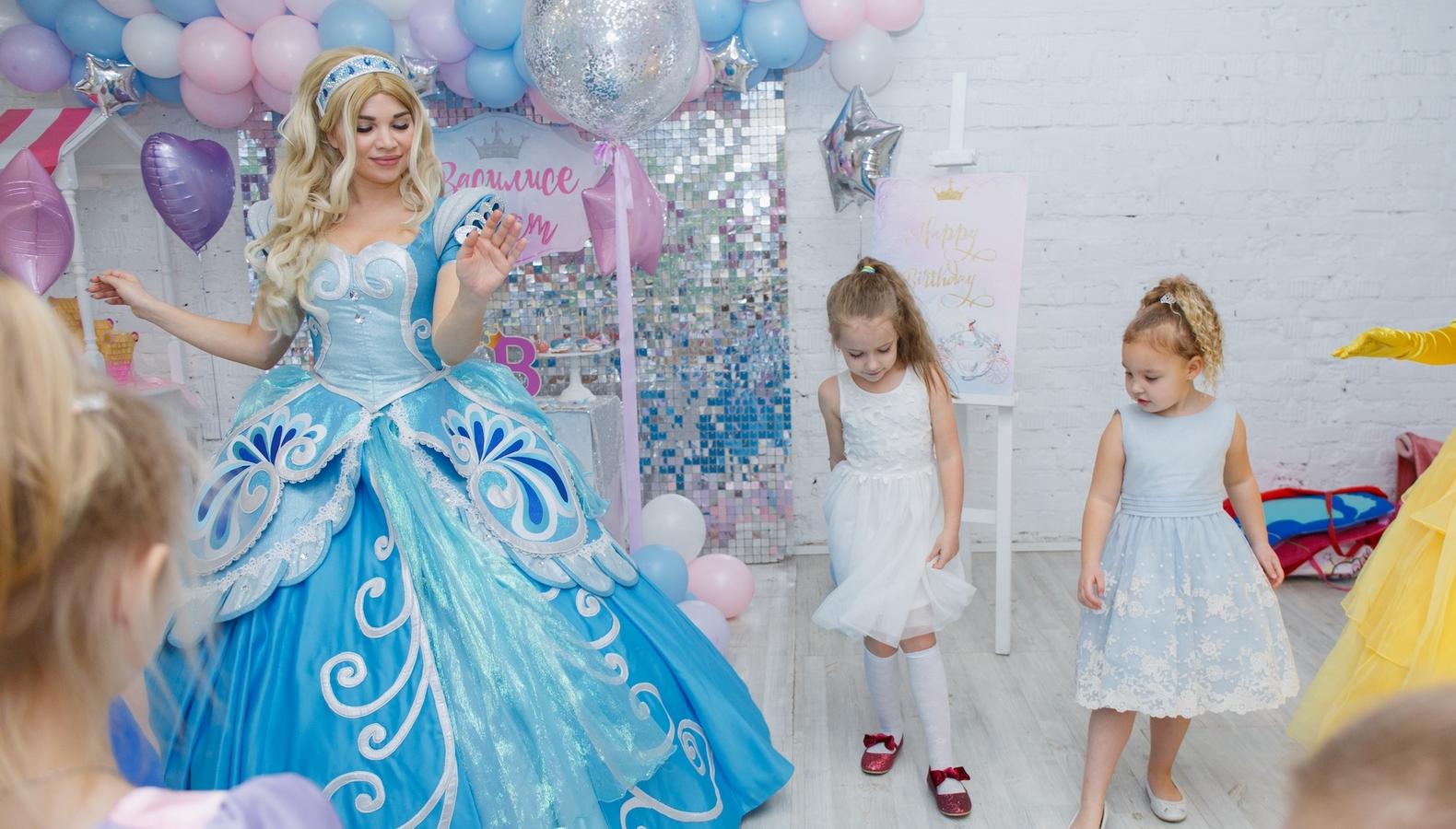 open lace back dress Fun Disney Princesses Costume Party Invitation