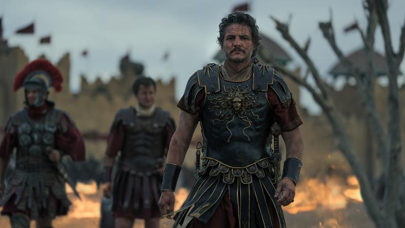 Pedro Pascal in “Gladiator II’