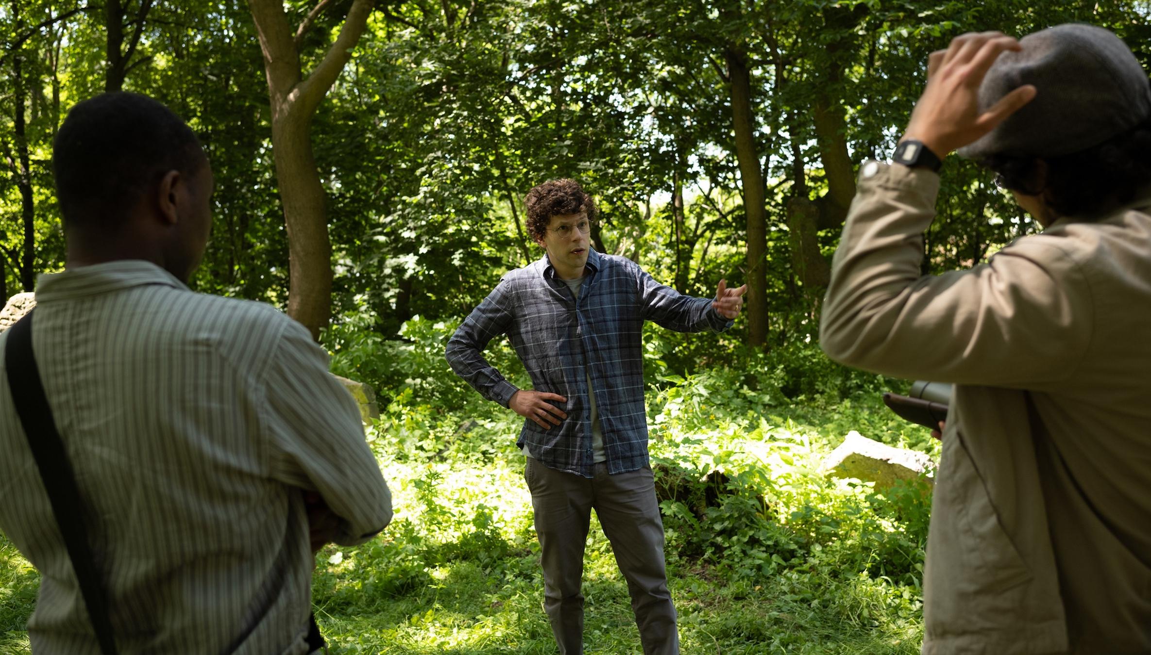 Jesse Eisenberg Walks a Fine Line Between Acting + Filmmaking in ‘A