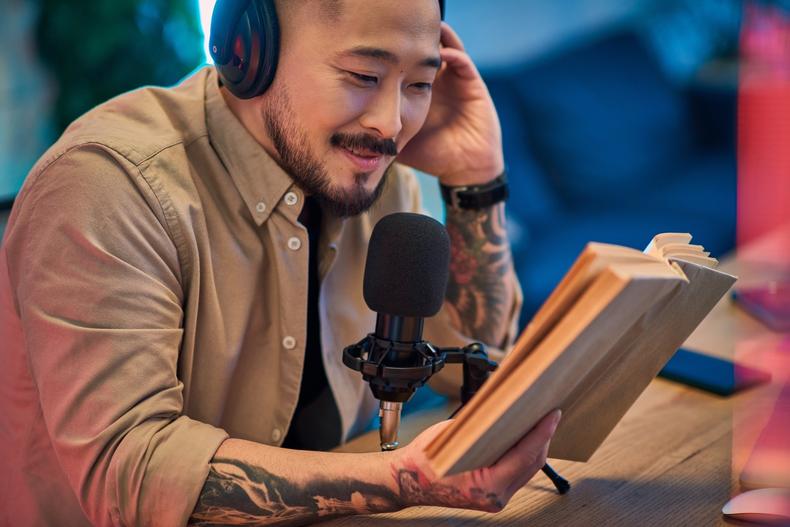 audiobook narrator