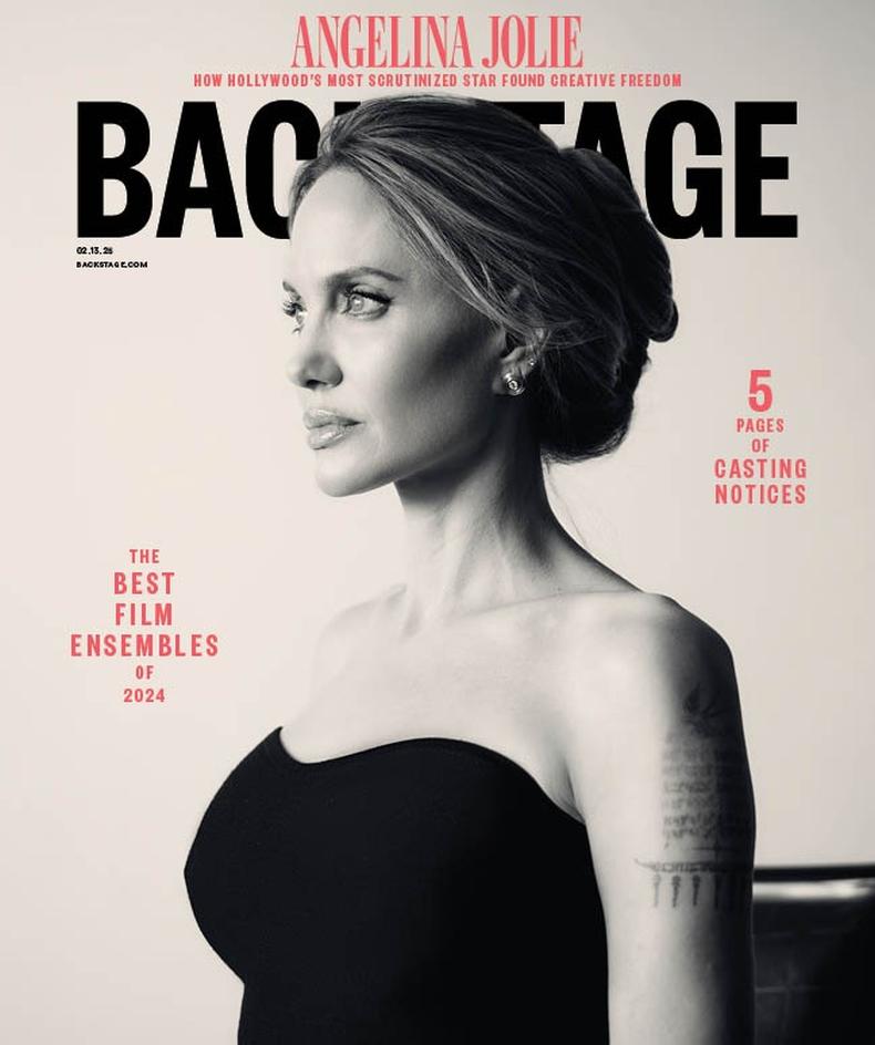 Angelina Jolie Backstage cover