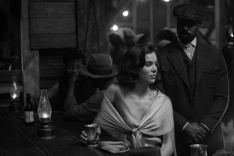 Hailee Steinfeld and Michael B. Jordan in “Sinners”