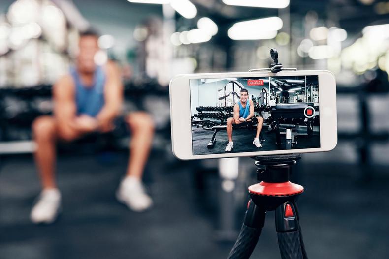 Fitness influencer