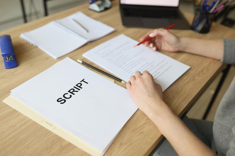 reading script