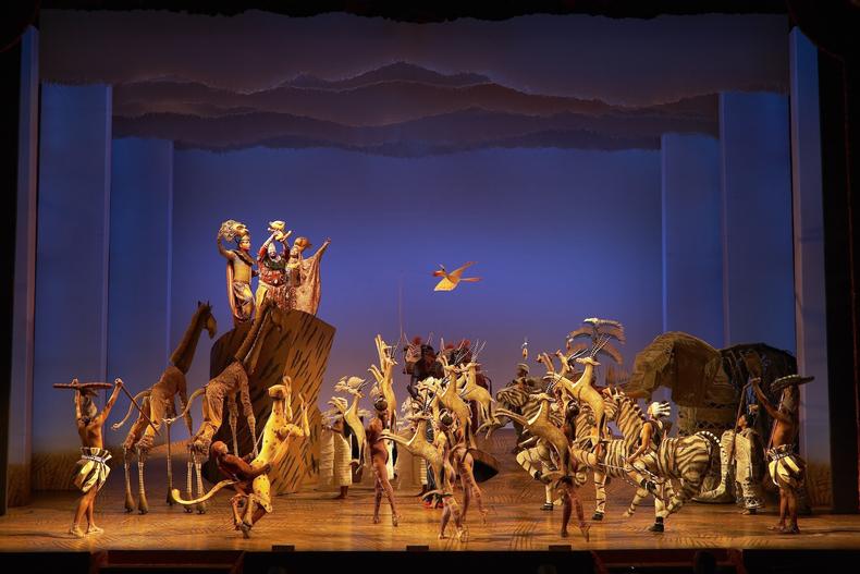 &ldquo;The Lion King&rdquo; Circle of Life. Credit: Brinkhoff-Mogenburg