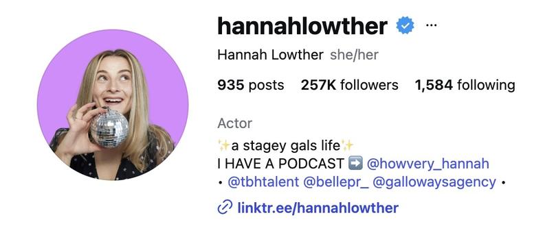 hannah lowther bio